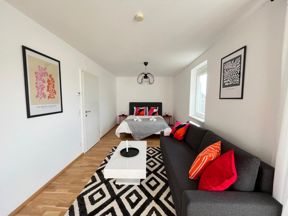 Penthouse Near Central Station With Free Parking Bécs Kültér fotó