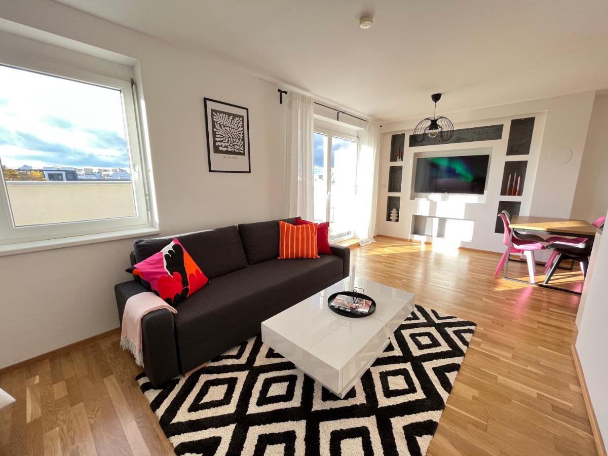 Penthouse Near Central Station With Free Parking Bécs Kültér fotó